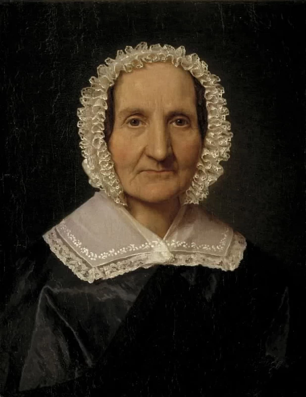 Christen Købke - Juliane Dorothea Købke, nata Ratz, la suocera dell'artista, Statens Museum for Kuns, Copenaghen